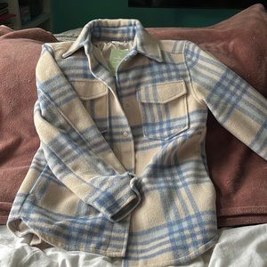Soft plaid H&M jacket